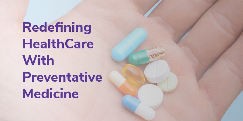 Collage with text and a hand full of pills.