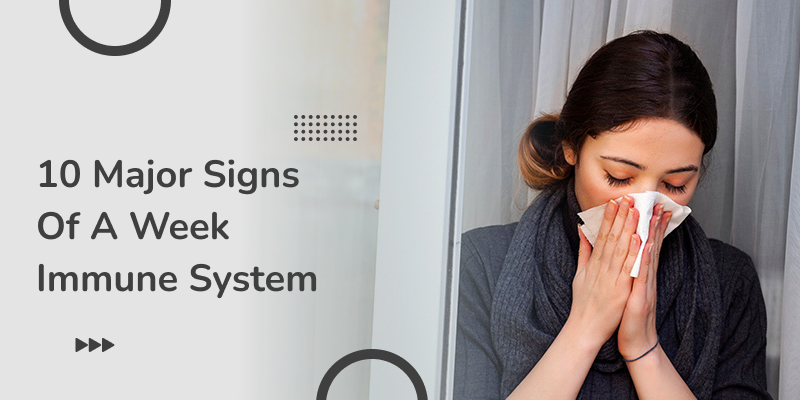 A collage with text and a vector illustration of immune system.